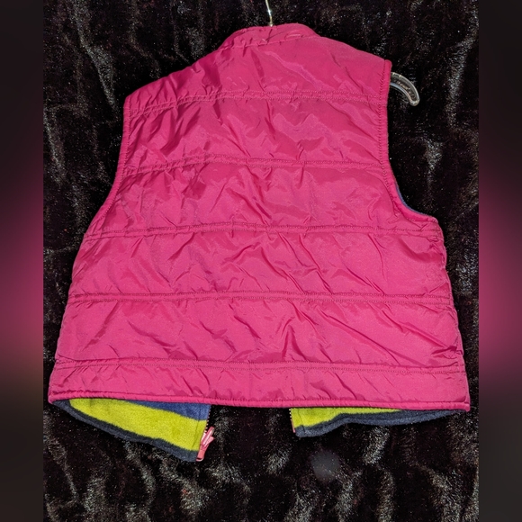 Gymboree Pink Girls Puffy Vest- (5/6) - Picture 2 of 7